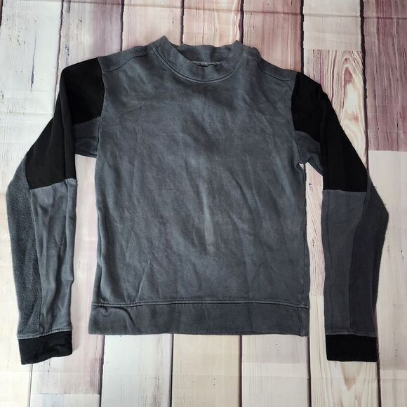 TOURNE DE TRANSMISSION 2012 Size S Sweatshirt Fleece Zip Back Accent Gray Black - Picture 3 of 6